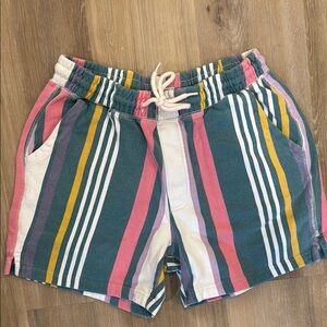 Urban Outfitters Athletic Shorts Pink and Green Stripes